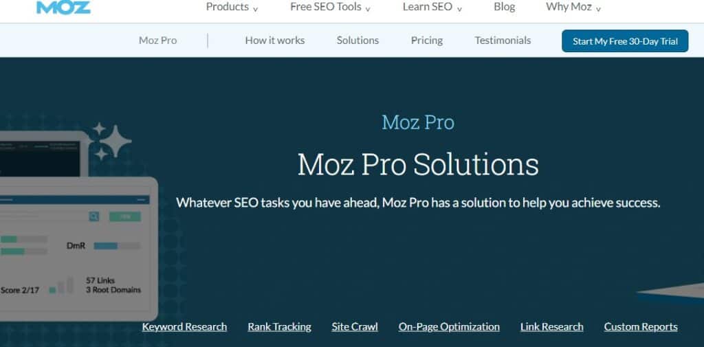 Moz Pro Site Crawl